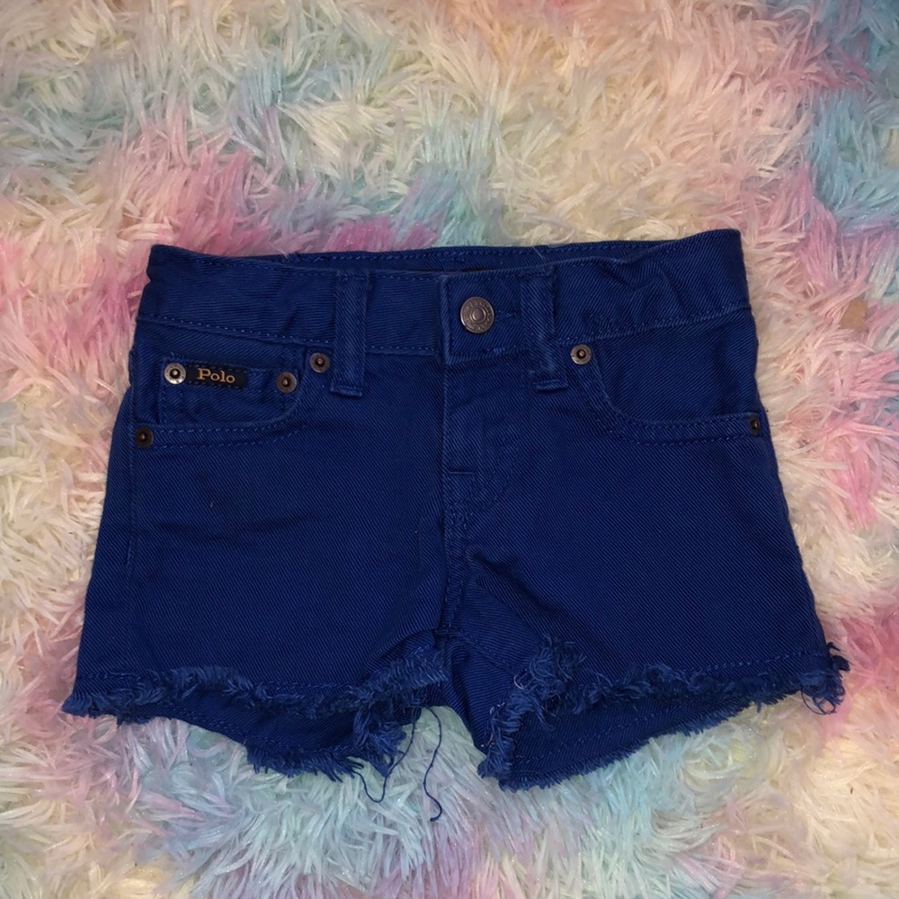 Polo denim shorts